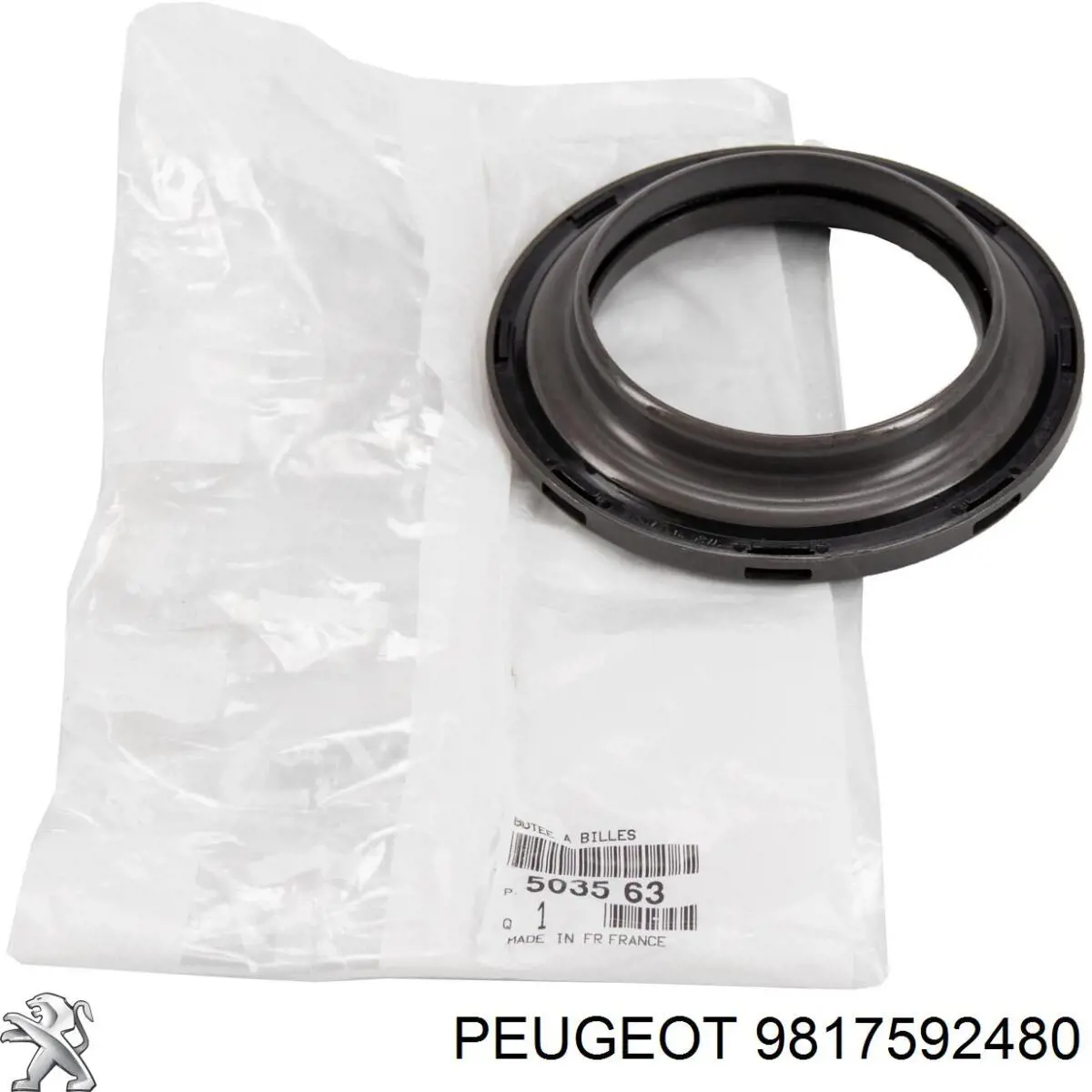 Compre 9817592480 Peugeot/Citroen Rolamento de suporte do amortecedor dianteiro