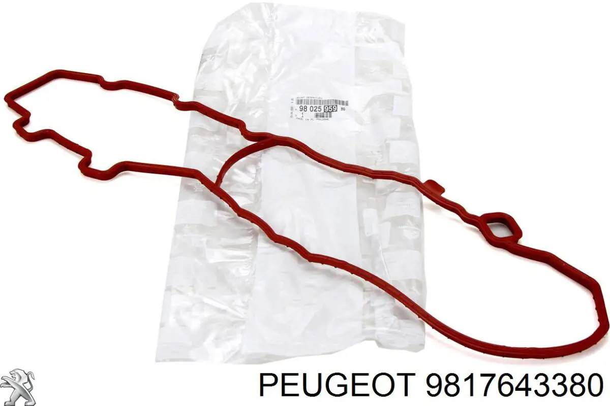 Compre 9817643380 Peugeot/Citroen Vedante de tampa de válvulas de motor