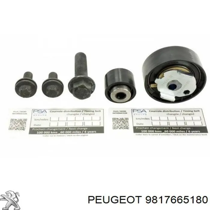 Parafuso da polia de cambota 9817665180 Peugeot/Citroen