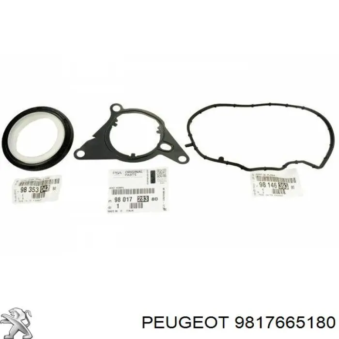 Parafuso da polia de cambota 9808961180 Peugeot/Citroen