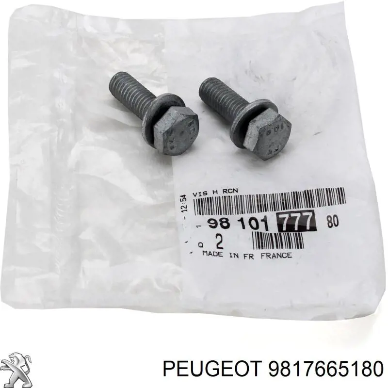 Compre 9817665180 Peugeot/Citroen Parafuso da polia de cambota