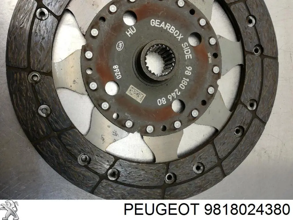 Compre 9818024380 Peugeot/Citroen Volante de motor