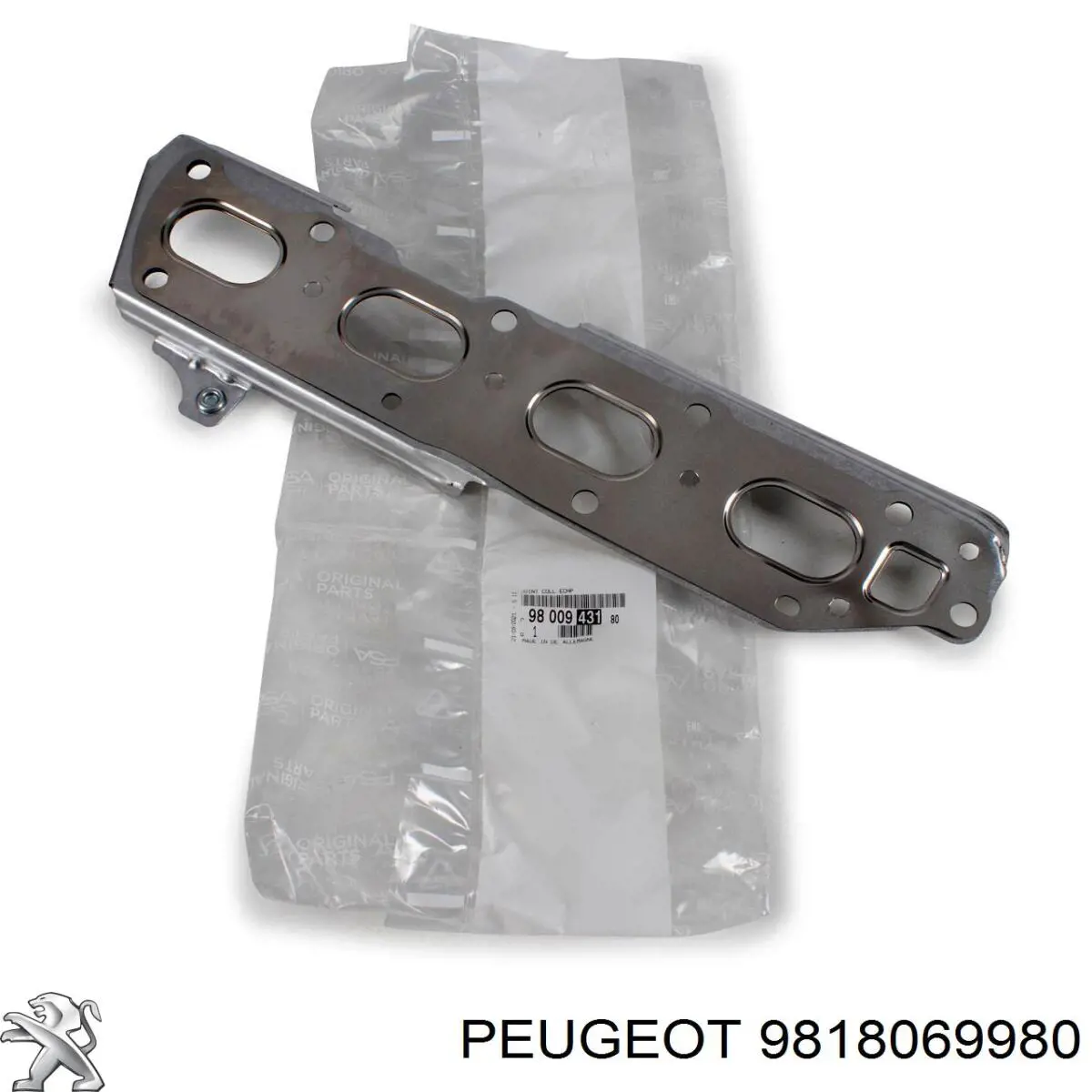 Compre 9800943180 Peugeot/Citroen Vedante de tubo coletor de escape
