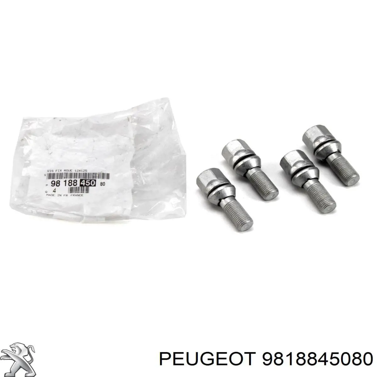 Compre 9818845080 Peugeot/Citroen Parafuso de roda