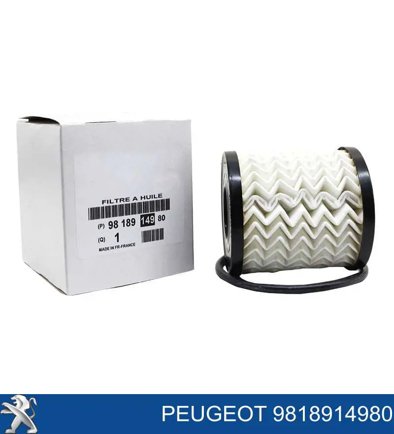 Filtro de óleo Peugeot/Citroen 9818914980 preço, a partir de 6,74 USD