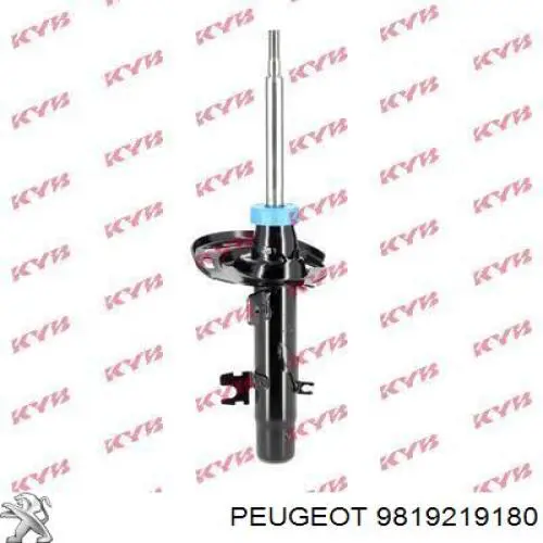 9819219180 Peugeot/Citroen Amortecedor dianteiro esquerdo