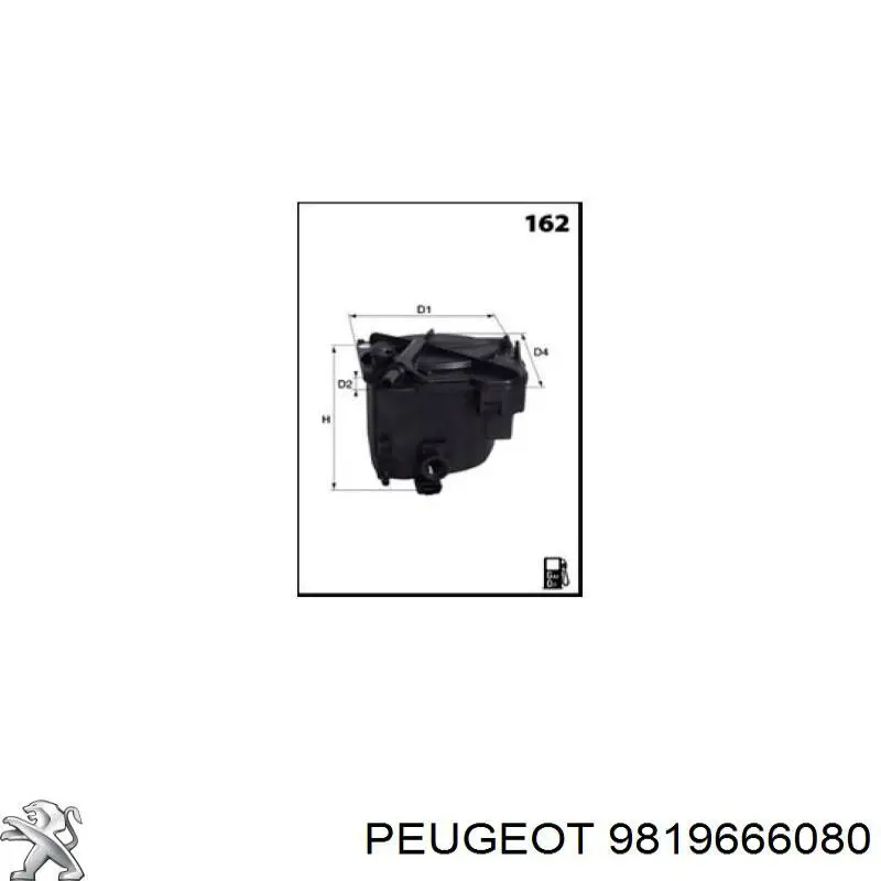 Amortecedor de tampa de porta-malas (de 3ª/5ª porta traseira) Citroen C4 GRAND SPACETOURER 3A, 3E