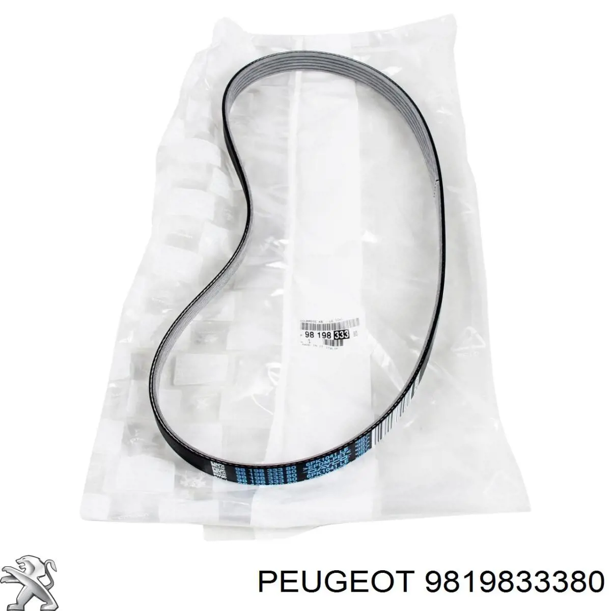9819833380 Peugeot/Citroen Correia dos conjuntos de transmissão, kit