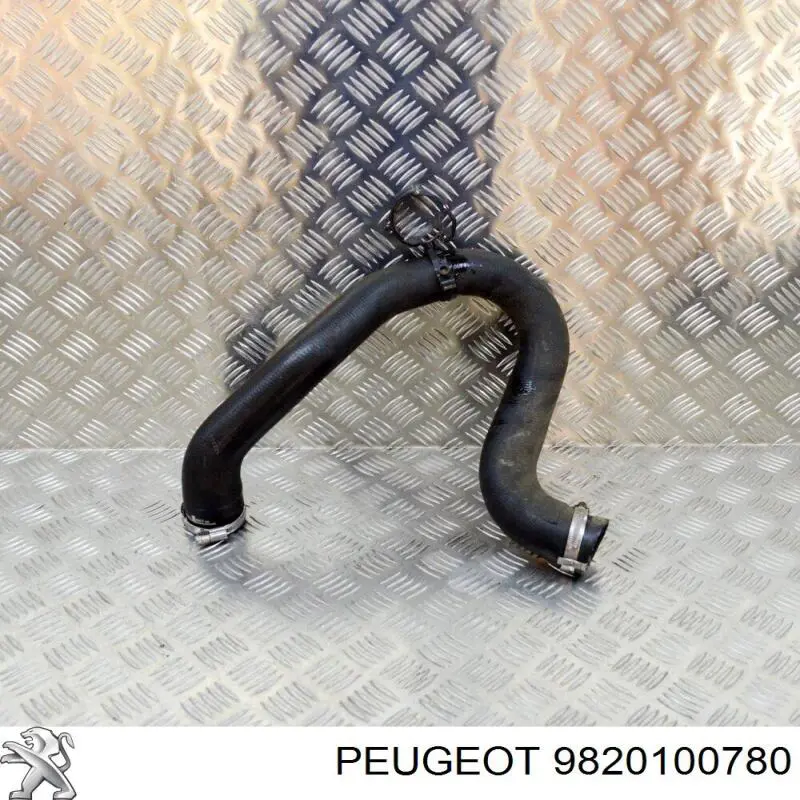 Mangueira (cano derivado) de intercooler 9820100780 Peugeot/Citroen