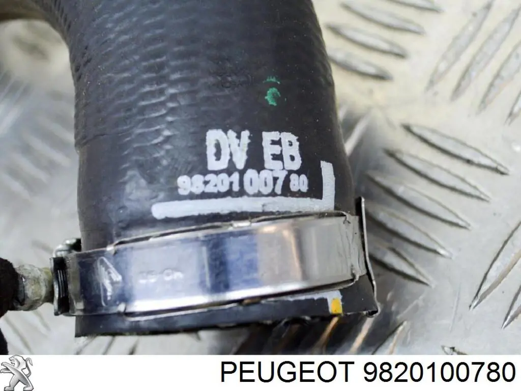 Compre 9820100780 Peugeot/Citroen Mangueira (cano derivado) de intercooler