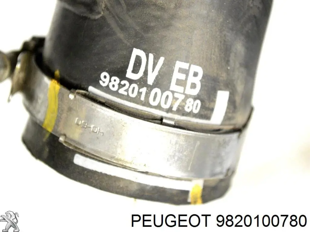 Mangueira (cano derivado) de intercooler Peugeot/Citroen 9820100780