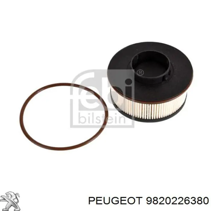Filtro de combustível Peugeot/Citroen 9820226380 preço, a partir de 23,18 USD