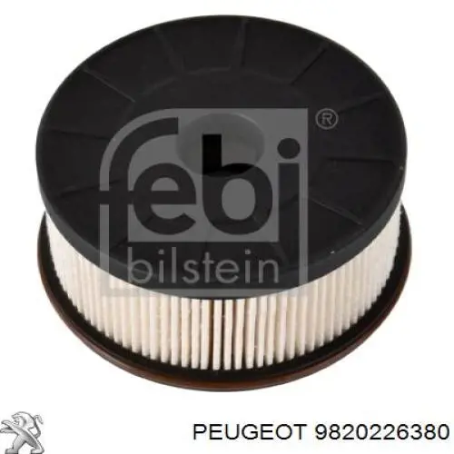 Filtro de combustível Peugeot/Citroen 9820226380