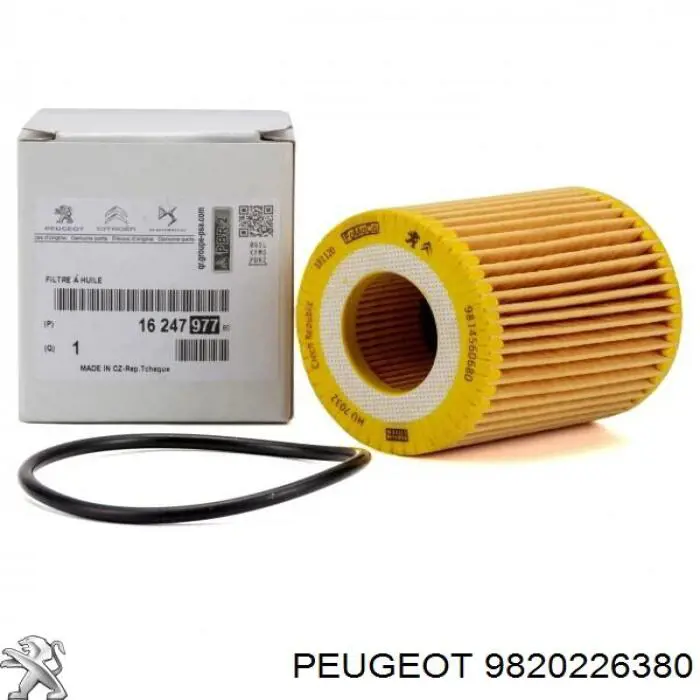 Filtro de combustível 9820226380 Peugeot/Citroen