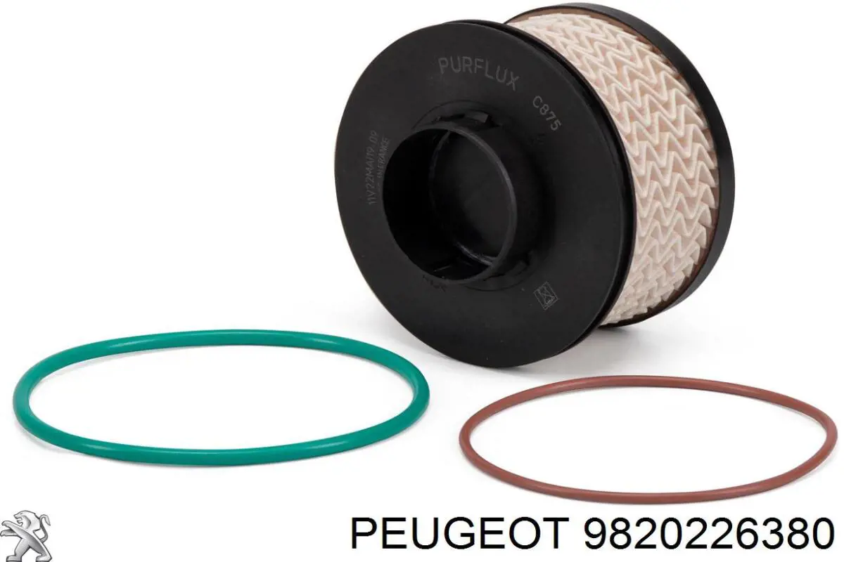 Filtro de combustível Peugeot/Citroen 9820226380 preço, a partir de 23,18 USD