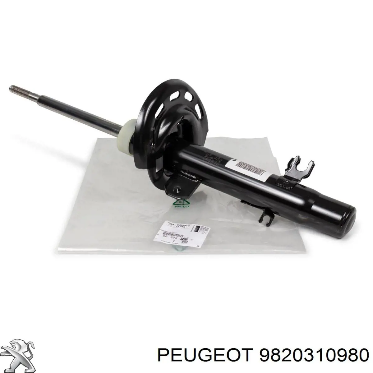 Compre 9820310980 Peugeot/Citroen Amortecedor dianteiro esquerdo