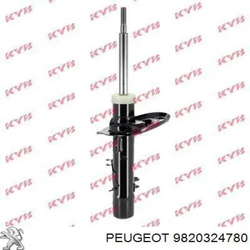 Compre 9820324780 Peugeot/Citroen Amortecedor dianteiro esquerdo