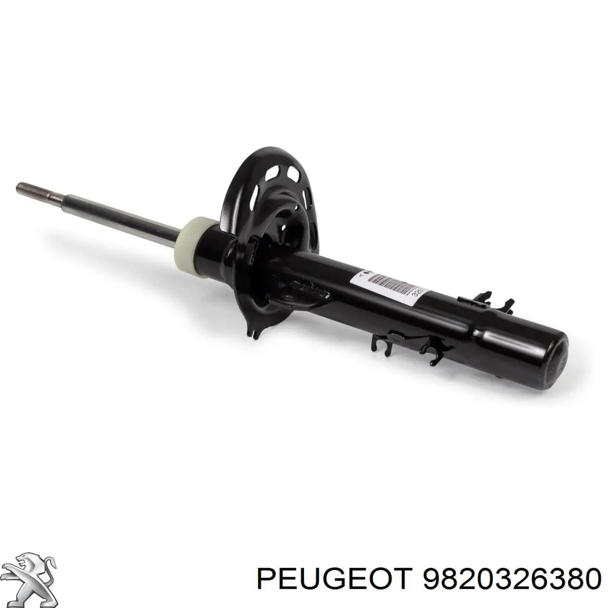 Amortecedor dianteiro esquerdo 9820326380 Peugeot/Citroen