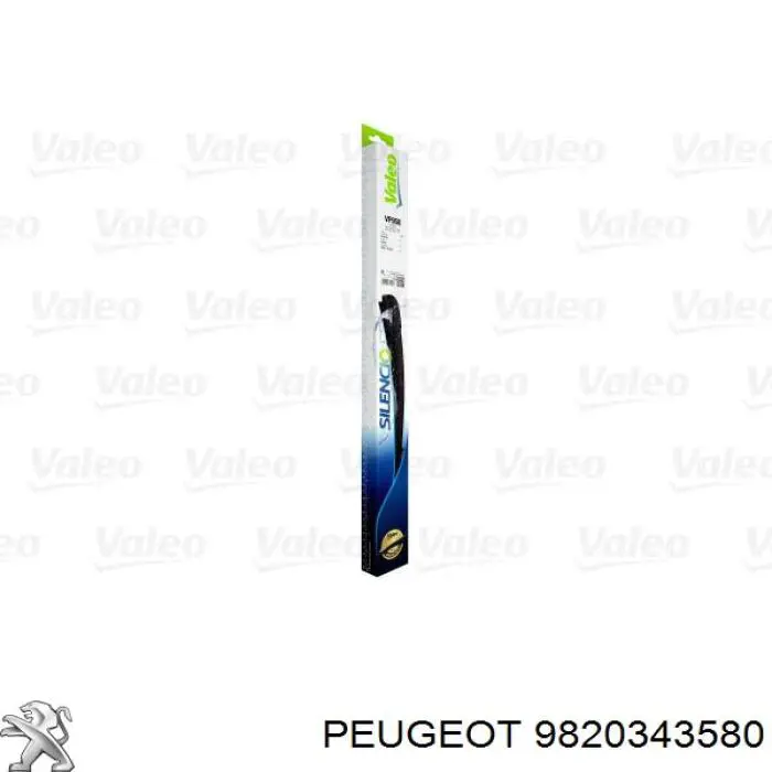 Compre 1689816680 Peugeot/Citroen Limpa-pára-brisas do pára-brisas de condutor