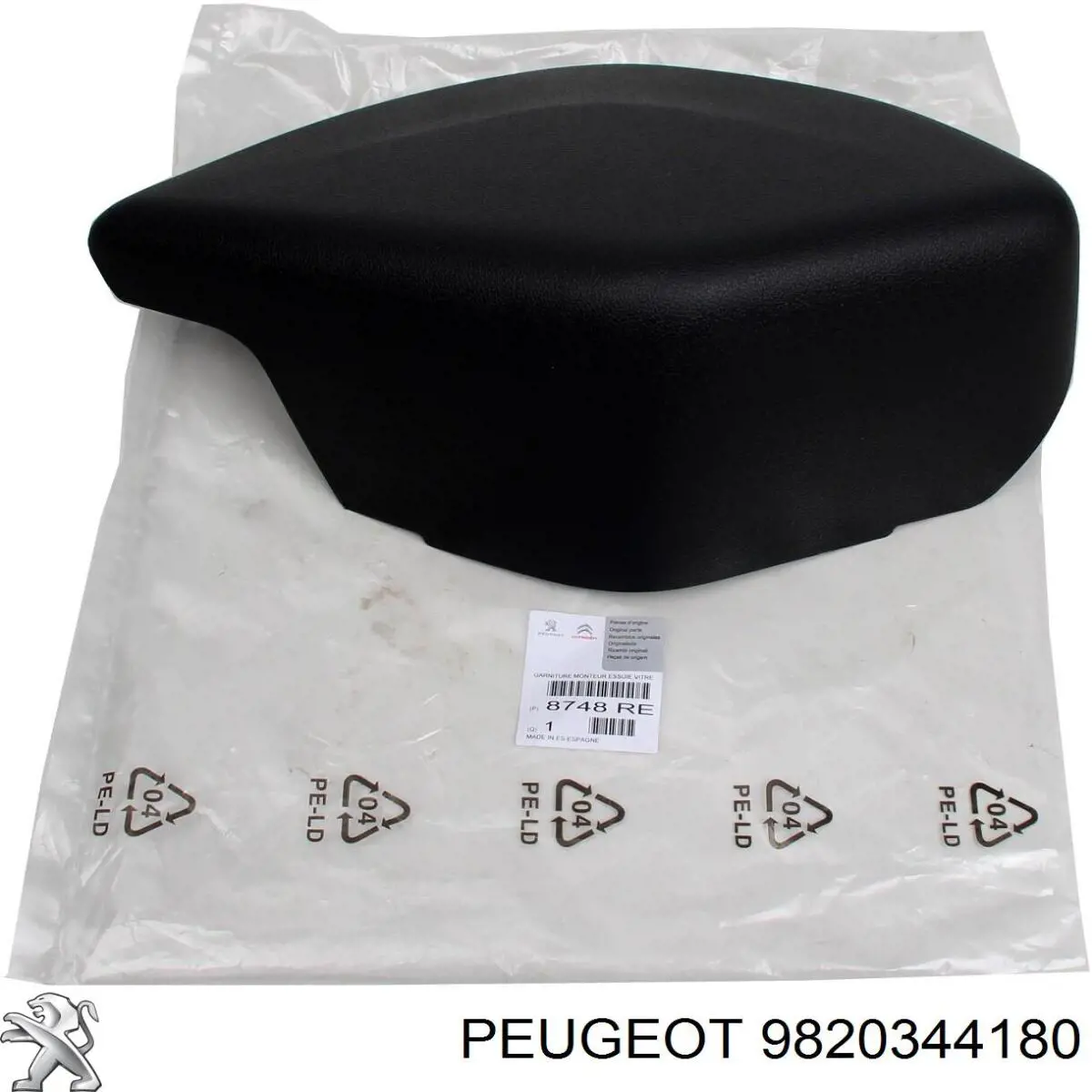 9820344180 Opel Braço de limpa-pára-brisas do pára-brisas