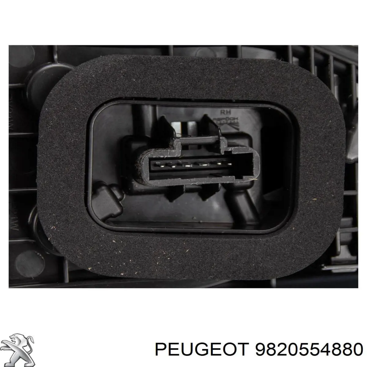 9820554880 Peugeot/Citroen Lanterna traseira direita