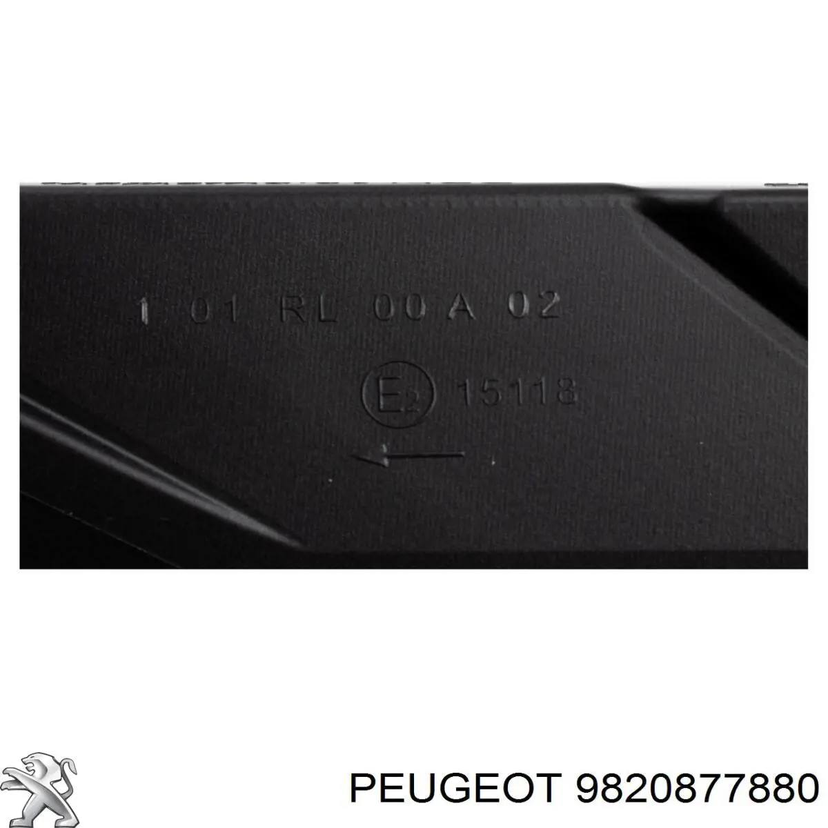 9820877880 Peugeot/Citroen Luzes de nevoeiro direitas