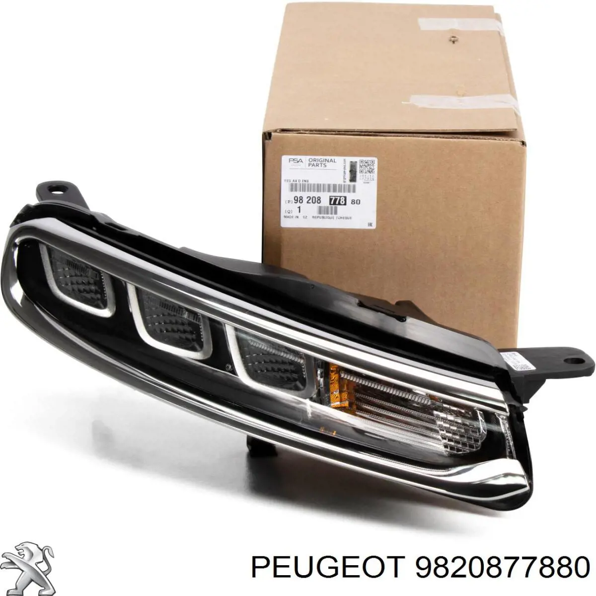 Compre 9820877880 Peugeot/Citroen Luzes de nevoeiro direitas