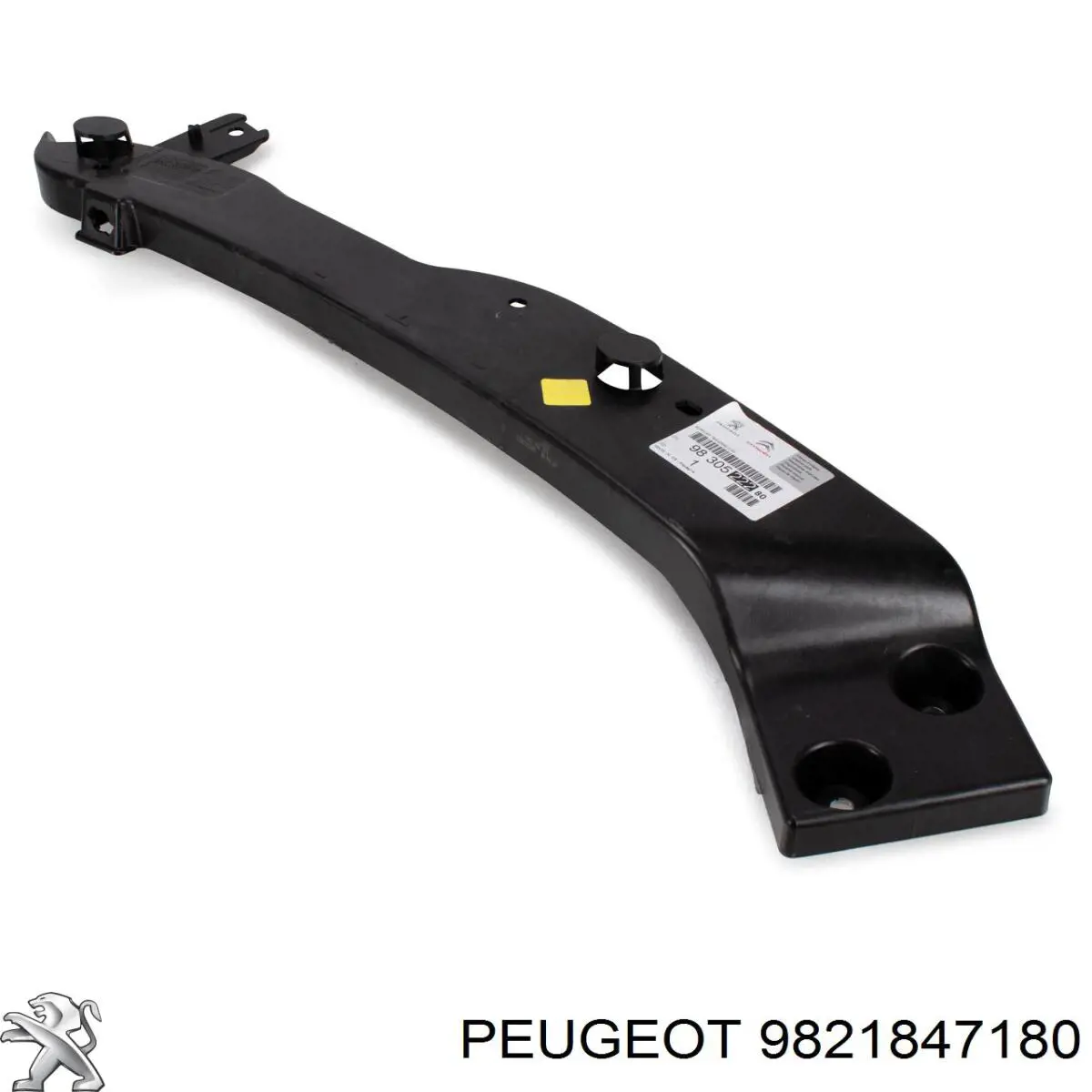 Consola do pára-choque dianteiro direito 9821847180 Peugeot/Citroen