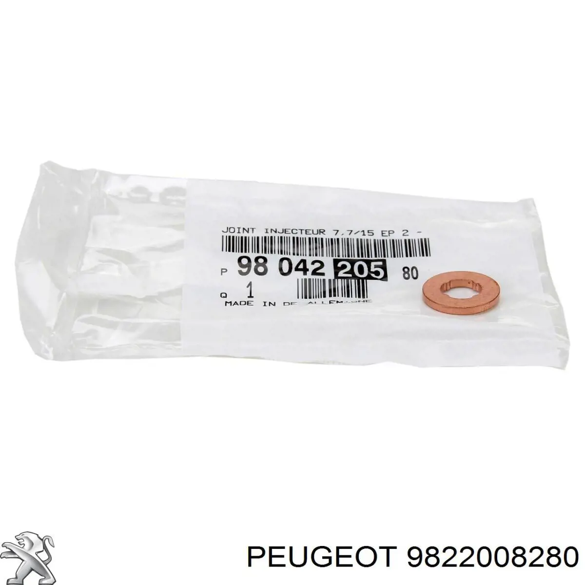 Suporte de amortecedor traseiro Peugeot/Citroen 9822008280 preço, a partir de 8,90 USD