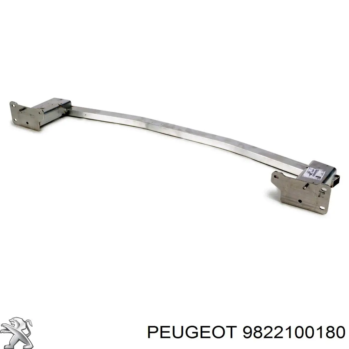 9822100180 Opel Reforçador do pára-choque dianteiro