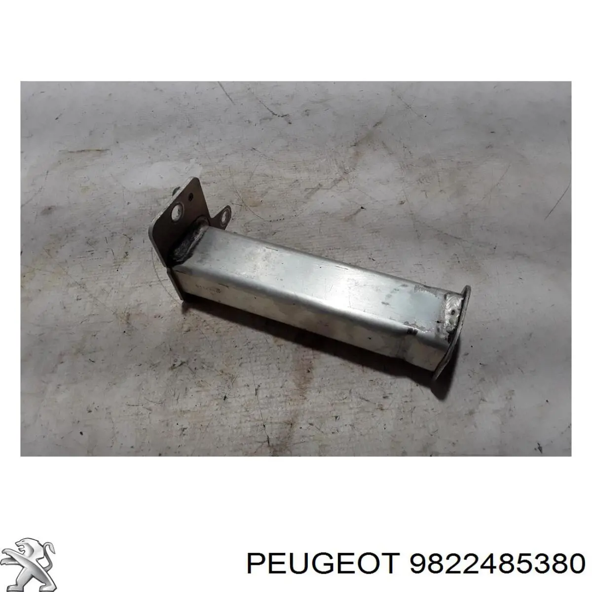 9822485380 Peugeot/Citroen Consola do pára-choque dianteiro esquerdo