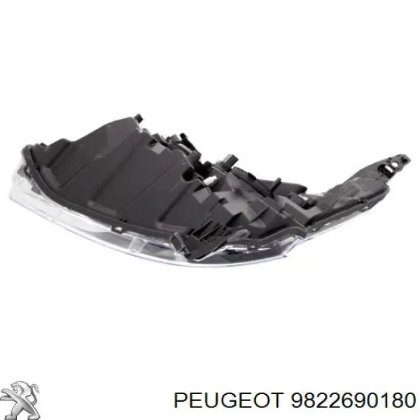 Luz direita 9822690180 Peugeot/Citroen