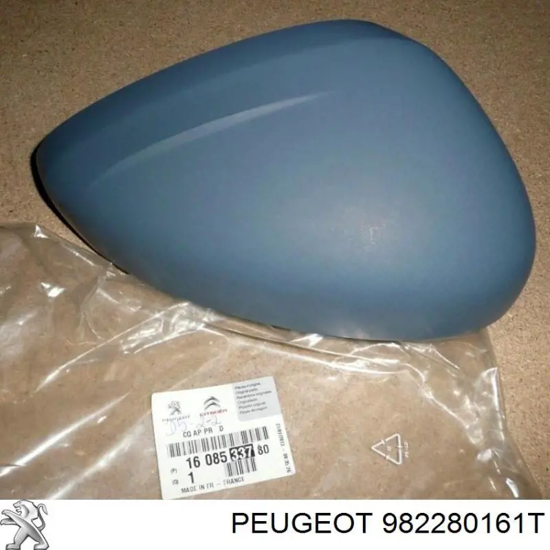 982280161T Peugeot/Citroen Espelho de retrovisão direito