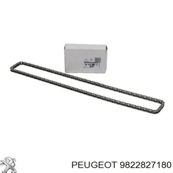 9822827180 Peugeot/Citroen Cadeia do mecanismo de distribuição de gás, kit