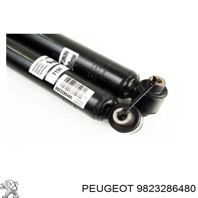 Compre 9823286480 Peugeot/Citroen Amortecedor traseiro