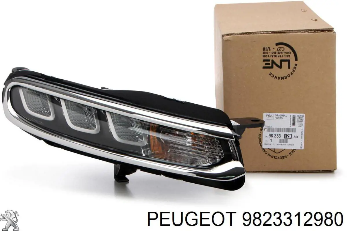 9823312980 Peugeot/Citroen Luzes máximas direitas