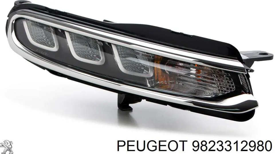 Compre 9823312980 Peugeot/Citroen Luzes máximas direitas