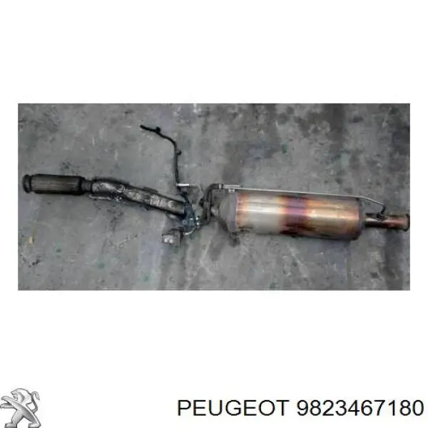 Convertidor - catalisador Peugeot/Citroen 9823467180 preço, a partir de 375,77 USD