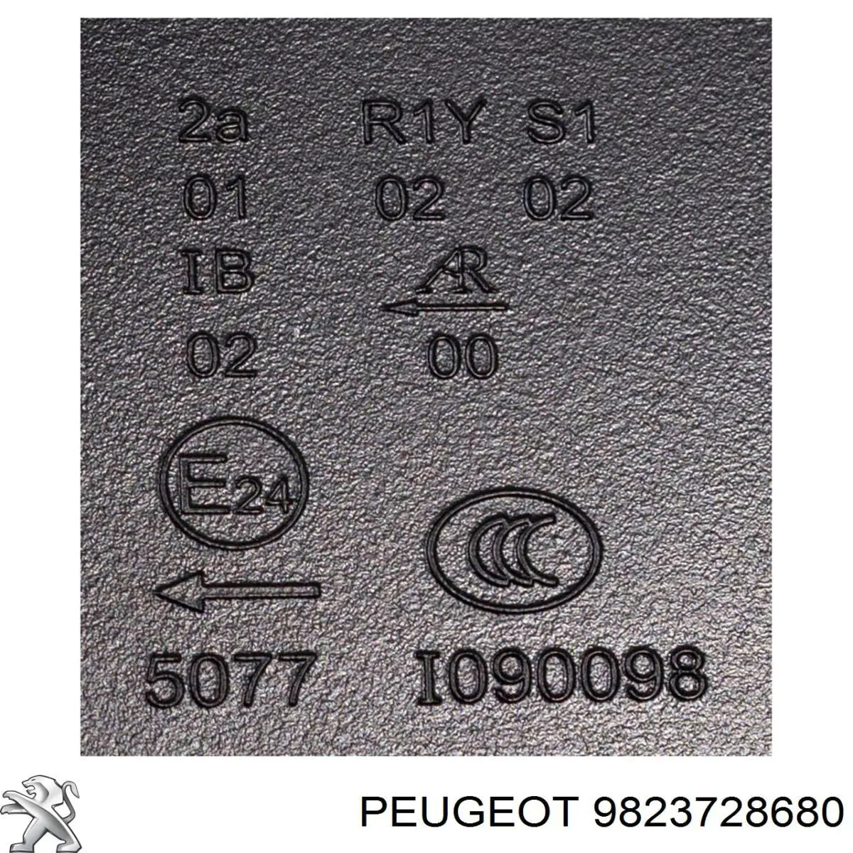 Compre 9823728680 Peugeot/Citroen Lanterna traseira esquerda externa