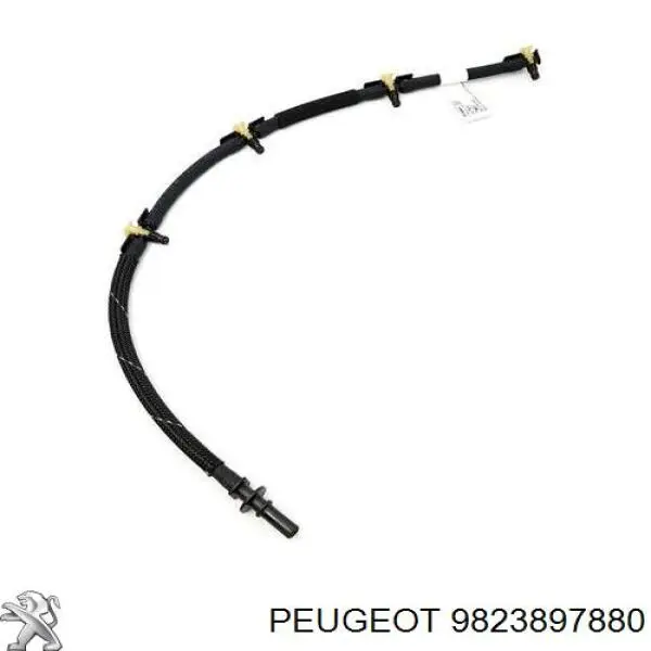 Tubo de combustível, inverso desde os injetores Peugeot/Citroen 9823897880 preço, a partir de 35,07 USD