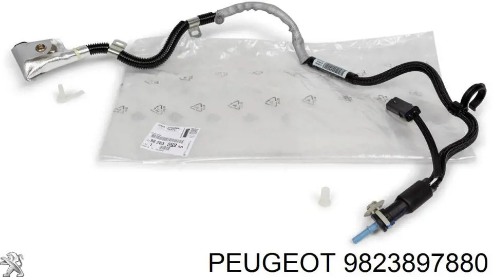 Tubo de combustível, inverso desde os injetores 9802620380 Peugeot/Citroen