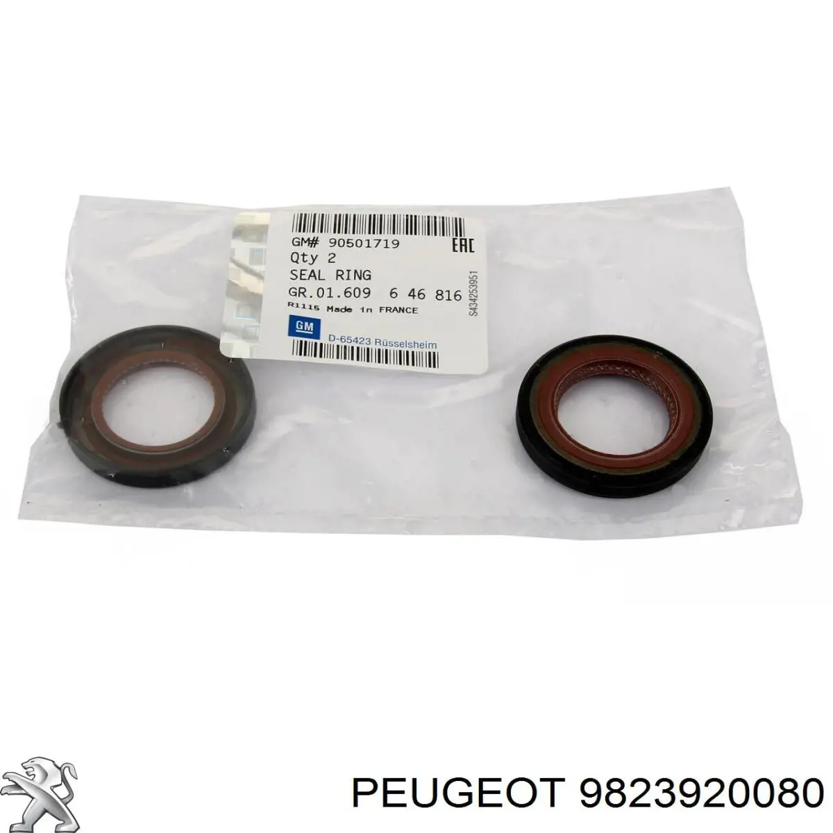 Vedação da árvore distribuidora de motor Peugeot/Citroen 9823920080 preço, a partir de 14,29 USD