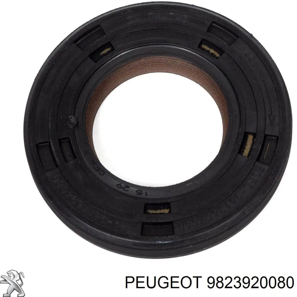 Vedação da árvore distribuidora de motor 9823920080 Peugeot/Citroen