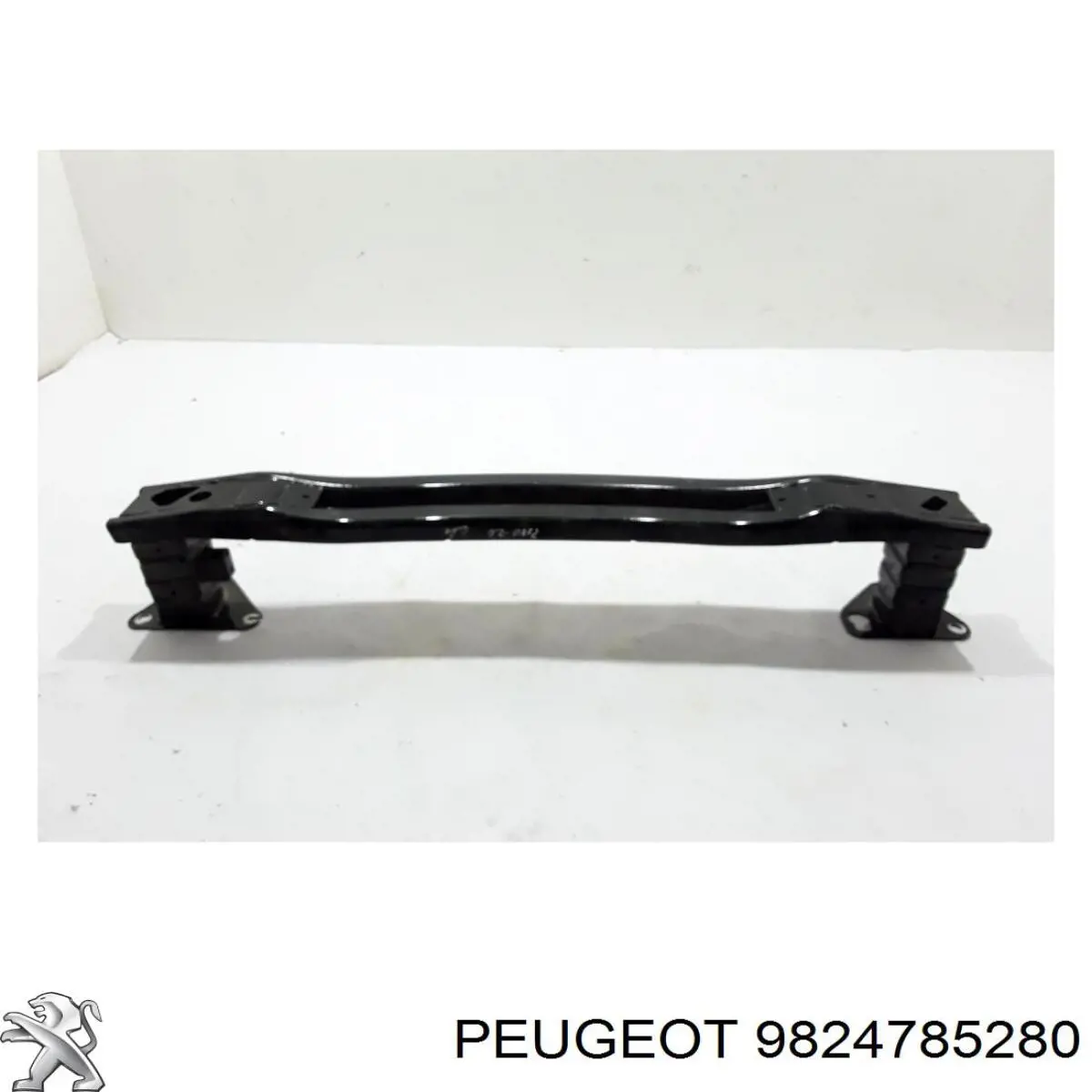9824785280 Opel Reforçador do pára-choque traseiro