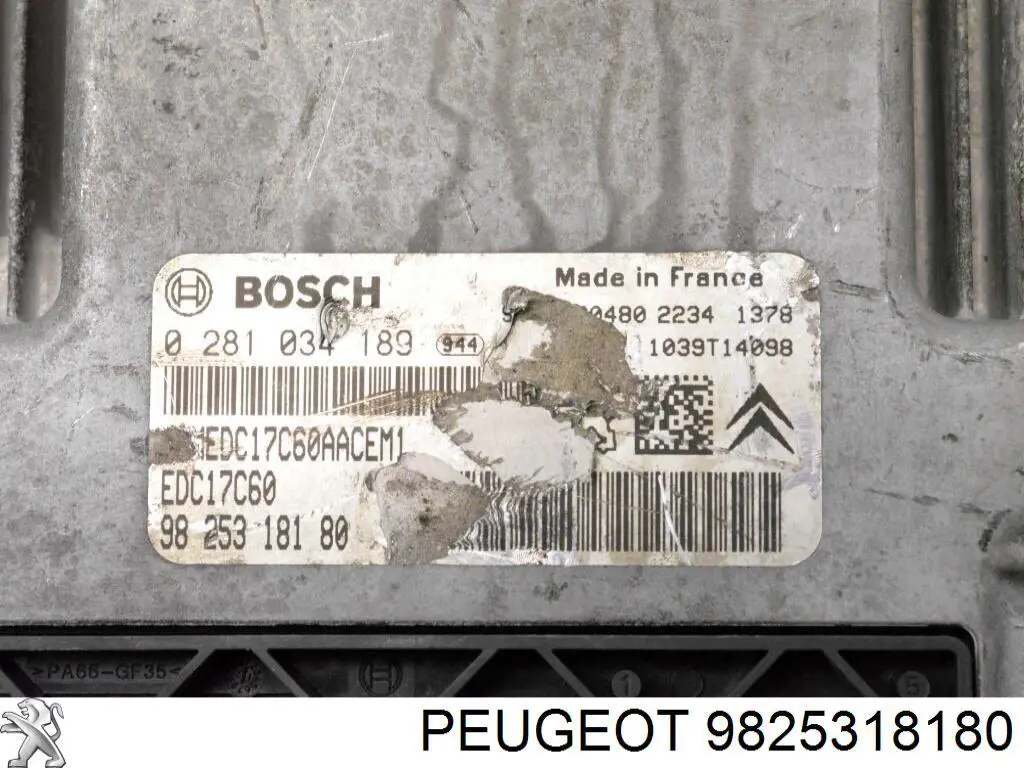 Compre 9825318180 Peugeot/Citroen 