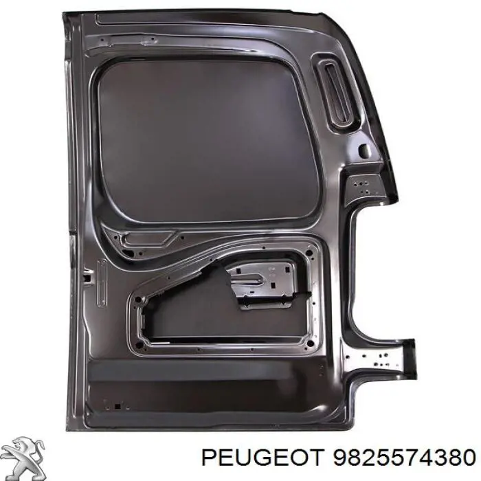 Porta traseira esquerda 9825574380 Peugeot/Citroen