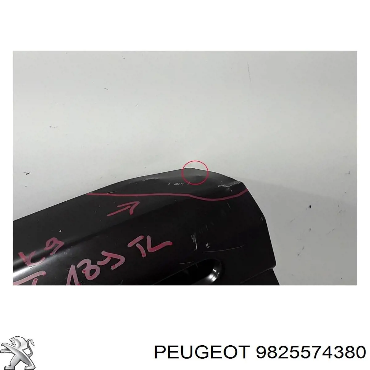 Porta traseira esquerda Peugeot/Citroen 9825574380 preço, a partir de 282,63 USD
