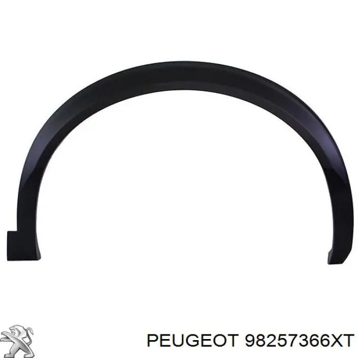 PG5041581 Prasco Expansor (placa sobreposta) de arco do pára-lama dianteiro direito