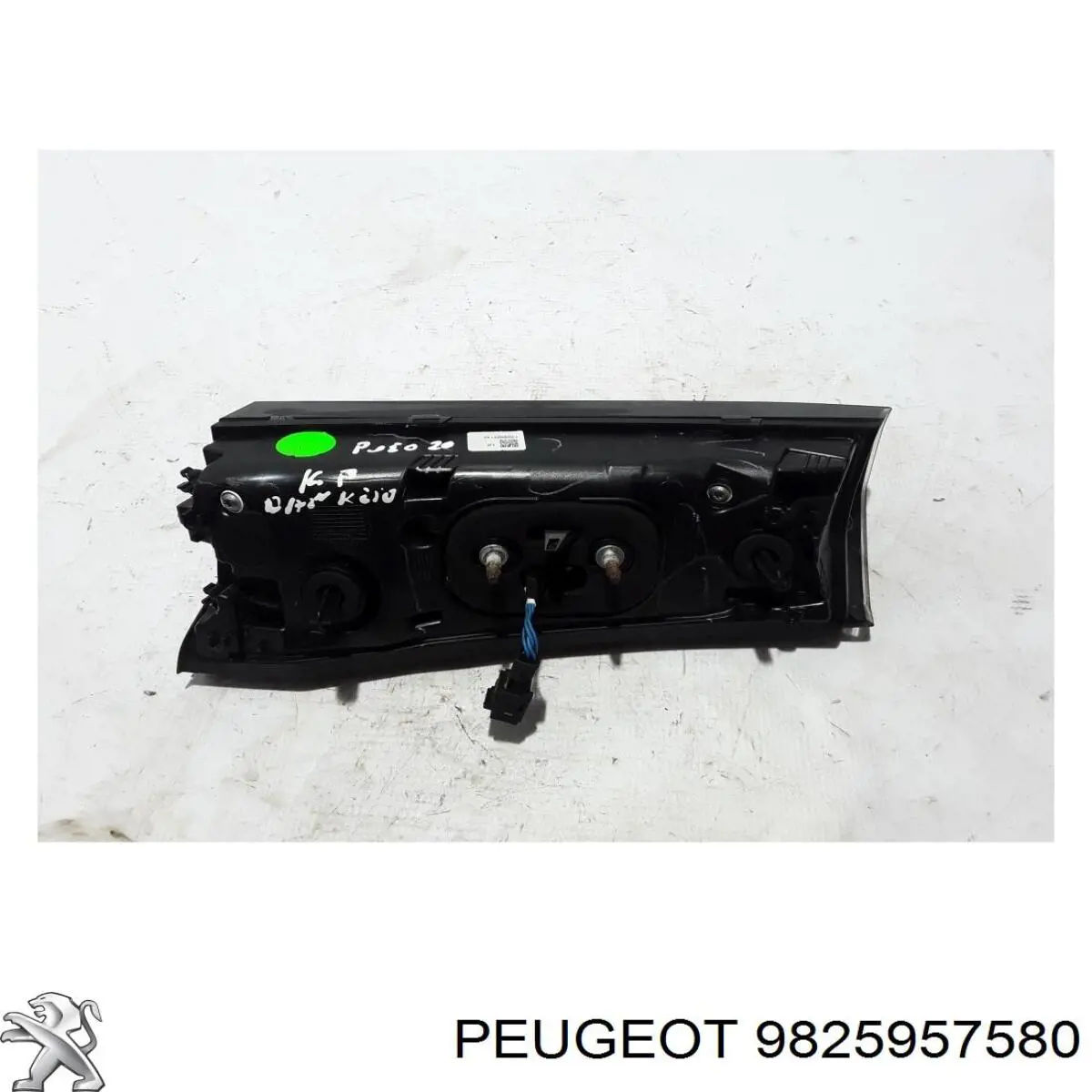 9825957580 Peugeot/Citroen Lanterna traseira esquerda interna