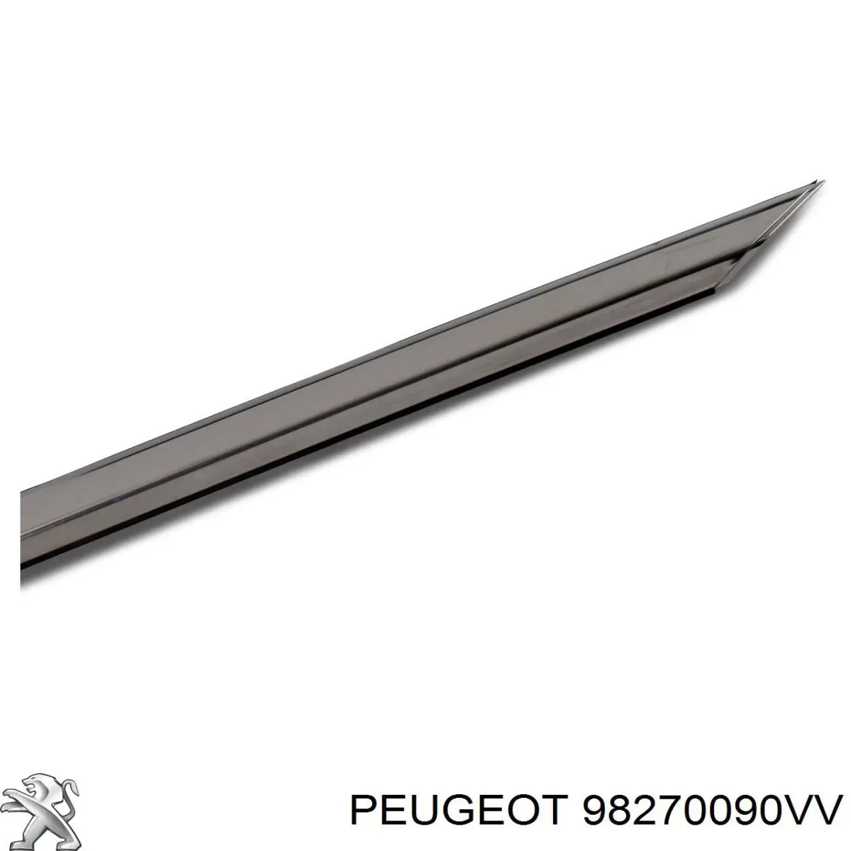 98270090VV Peugeot/Citroen Moldura do teto direita
